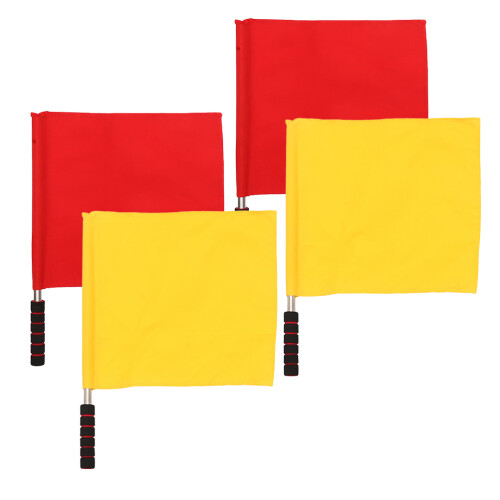 12Pièces Drapeaux Arbitre Multicolores Durable Légers 1