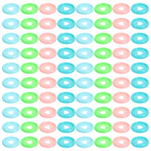 400Stk Multifunktionale Binder Discs Für Kreative Planer