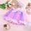3Pièces Tutu Toddler Polyester Coloré Douce Fille Pour Danse 10
