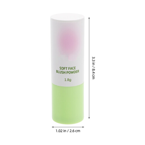 2Pièces Stick Blush Hydratant Rose Mat Compact Pour 1