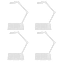 12PiÚces Socle Transparent En PVC Pour Figurines Action Et Poupées