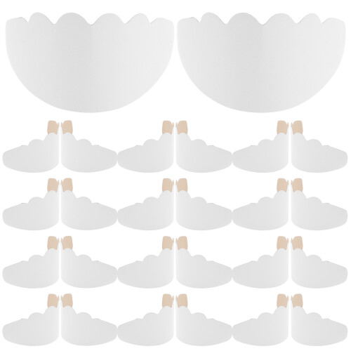 100Pièces Insert Forme Casquette Carton Renfort Chapeaux 2
