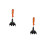 2Pièces Aide-Chaussure Télescopique Bois Acier Durable 4