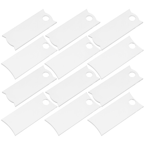 48Pièces Plaques Nom Sublimation Pour Tumbler 1
