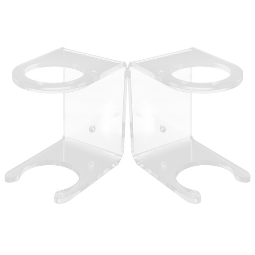 10Pièces Porte-Batte Mural En Transparent Pour Collection