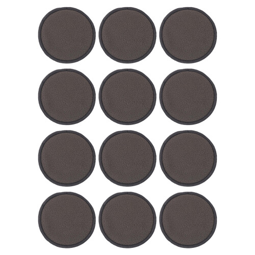 36Pièces Disques Démaquillants Bambou Noir Sensible