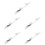5Pièces Support Câble Throttle En Aluminium Argent Pour Pièces 8