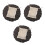 36Pièces Disques Démaquillants Bambou Noir Sensible 7