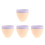 8Pièces Bols Silicone Résistants Stockage Masques DIY 7