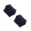 2Pièces Repose-Pieds Gonflable Confortable Vol PVC Sombre 4