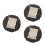 36Pièces Disques Démaquillants Bambou Noir Sensible 10