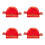 4Pièces Bonnets Bébé Décorations Anniversaire 8