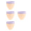 8Pièces Bols Silicone Résistants Stockage Masques DIY 4