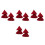 8Pièces Capes À Capuche Pour Poupées 17Cm Costume Déco 6