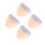 8Pièces Bols Silicone Résistants Stockage Masques DIY 6