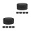 10Pièces Mini PU Noir Pour Remontoir Et Display 4