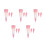 5Ensembles Pinceaux Silicone Rose Pour Décoration Gâteaux Cupcakes 4