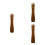 3Pcs Light Brown Wood Pepper Manual Adjustable Thickness Grinder 9