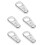 5Pièces Pinces De Aluminium Montage Cadre Argent Polyvalent 4