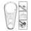5Pièces Pinces De Aluminium Montage Cadre Argent Polyvalent 10