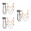 12Pièces Clips Assortis En Alliage Pour Ourlets 7
