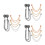 12Pièces Clips Assortis En Alliage Pour Ourlets 6