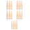 30Pièces Support Plume Bois Pour Et 8