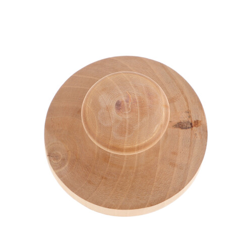 4Pièces Pain Tortilla Bois Beige Robuste Usage Cuisine 2