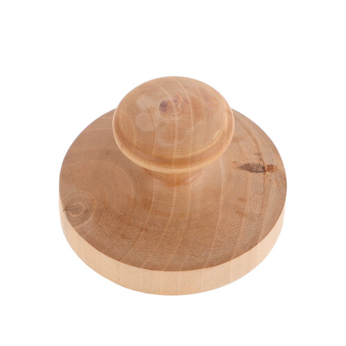 4Pièces Pain Tortilla Bois Beige Robuste Usage Cuisine 1