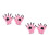 2Paires Animation Rose Hiver 9