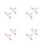8Pièces Clips De Partition Transparent Multifonction 6