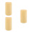 3Pièces Shaker Bébé Bois Percussion Beige Jouet Éducatif Musical 7