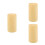 3Pièces Shaker Bébé Bois Percussion Beige Jouet Éducatif Musical 5