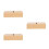 3Pièces Boîte À Râper En Bois Beige Trimming Outil Multifonction 5