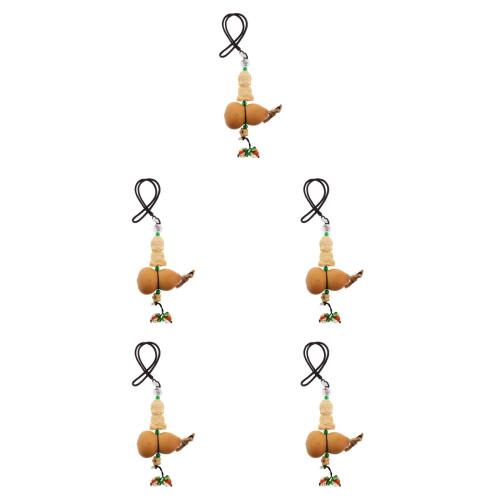 5Pièces Charms Bois Original Pour Décor Miroir Rétroviseur 2
