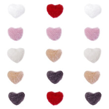 30Pièces Décors En Peluche Assortis Accessoires Ongles