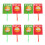 8Pièces Accessoires Vote Plastique Pour École Et Formation 7