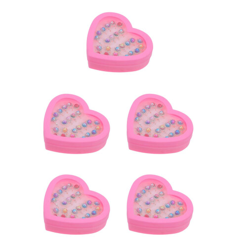 5Ensembles Enfant Perles Ajustables Décoratives Boîte 2