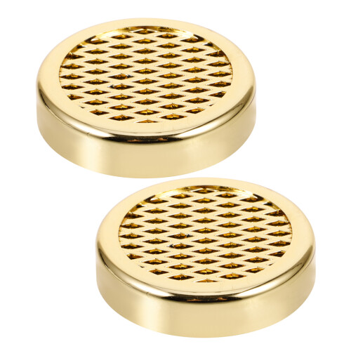 8Pièces Humidificateurs Cigarettes Rond Or Abs+éponge Usage Maison