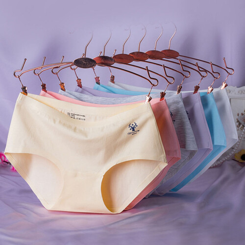 Culotte Femme Rose Impression Cerf Trace 2