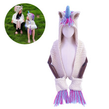 3Pièces Chapeau Hiver Pour Enfants En Tricot