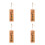 4Pièces En Bois Double Face Pour Café Restaurant Japonais 5