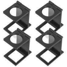 20Pièces Loupe Portable Pliable Avec Échelle Pour Travaux Précis