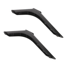 4Pièces Pieds De TV Noir ABS Base Ajustable Pour Maison
