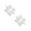 2Paires En Scintillant Pour Performances Et 4