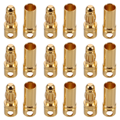60Pièces Banane Adaptateurs Plaqués Or Pour Câble Haut-Parleur Rc 2