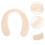4Pièces Couvre-Sièges De Enfants Beige Doux Lavable 11
