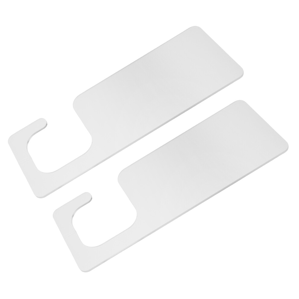 Inoomp 8Pcs Acrylic Nail Sample Display Stand With Hooks For Nail Salon Use