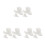 12Pièces Mini Figurines Escargot En Résine Blanche Pour DIY 9