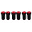 6Pcs Eva Handle Knobs for Fishing Reels Lightweight Assorted 5